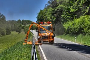 Grünstreifenarbeiten